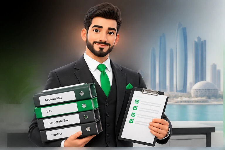 Professional accounting cleanup support for a UAE business