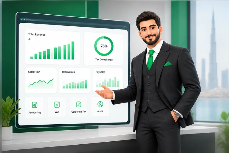 Monthly bookkeeping and reporting for UAE SMEs